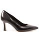 жіночі туфлі на середньому підборі BRAVO MODA 0059 czarna skora фото 1 mini