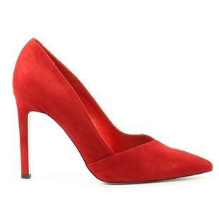 Фотография 1 Женские туфли на высоком каблуке шпильке BRAVO MODA 1305 Czer.Zamsz