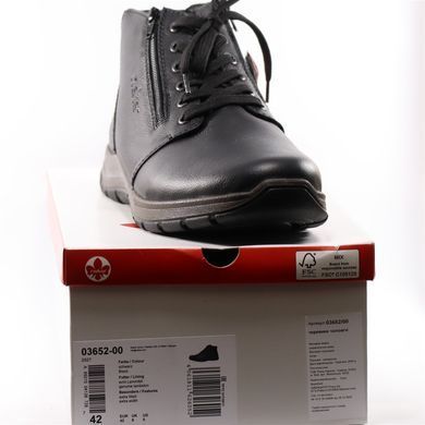 Фотографія 9 Зимові чоловічі черевики RIEKER 03652-00 black