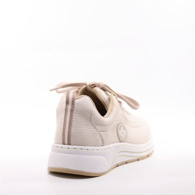 Фотографія 4 Кросівки жіночі RIEKER N6504-90 beige