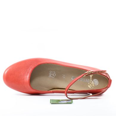 Фотографія 5 жіночі туфлі без підборів REMONTE (Rieker) D0K03-33 red