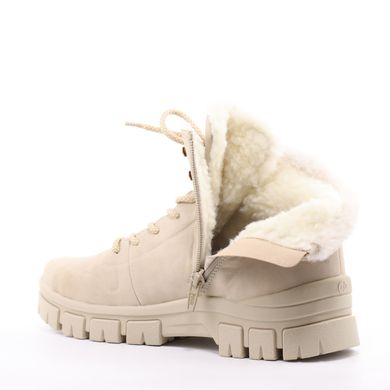 Фотография 4 женские зимние ботинки RIEKER Z1101-62 beige