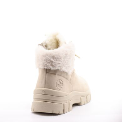Фотография 5 женские зимние ботинки RIEKER Z1101-62 beige