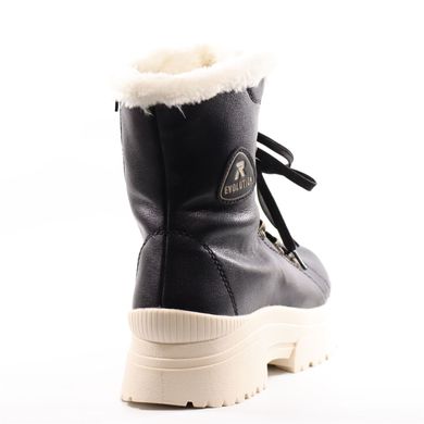 Фотографія 6 жіночі зимові черевики RIEKER W0372-00 black