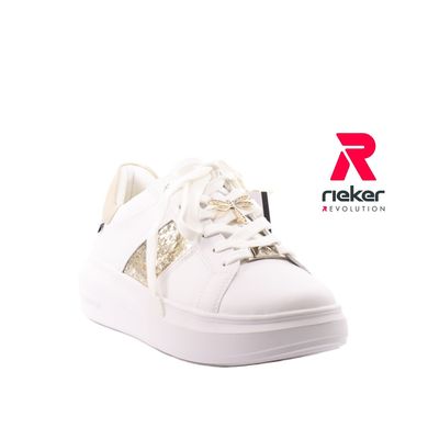 Фотографія 2 кросівки жіночі RIEKER W1202-82 white