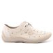 женские летние туфли с перфорацией RIEKER L1715-60 beige фото 1 mini