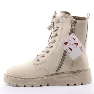 Фотография 3 Женские осенние ботинки RIEKER 70401-60 beige