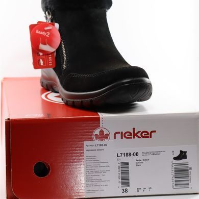 Фотографія 8 Жіночі зимові черевики RIEKER L7188-00 black