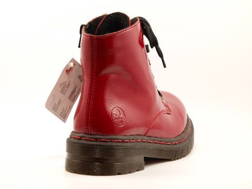Фотография 4 Женские зимние ботинки RIEKER 76240-35 red