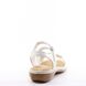 женские сандалии RIEKER 659C7-80 white фото 4 mini