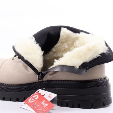 Фотографія 4 Жіночі зимові черевики RIEKER Y3163-60 beige