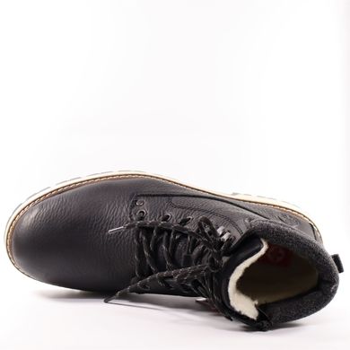 Фотография 5 зимние мужские ботинки RIEKER F8301-00 black